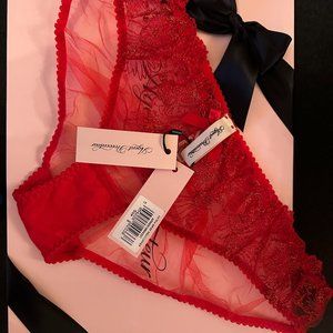 Agent Provocateur Astria Full Brief in Red